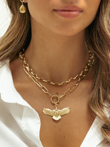 Collier Zina - Doré