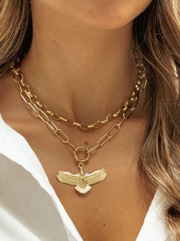 Collier Zina - Doré