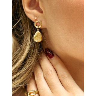 Boucles d'oreilles Démy - Doré