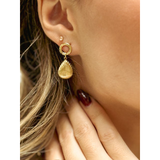 Boucles d'oreilles Démy - Doré
