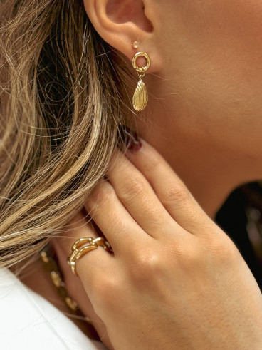 Boucles d'oreilles Démy - Doré