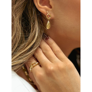 Boucles d'oreilles Démy - Doré