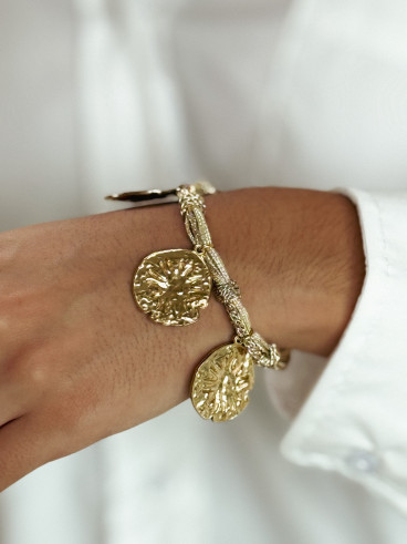 Bracelet Lanelle - Doré/Beige