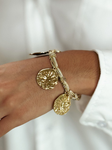 Bracelet Lanelle - Doré/Beige