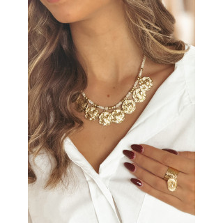 Collier Téana - Doré/Beige