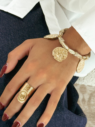 Bracelet Lanelle - Doré/Beige