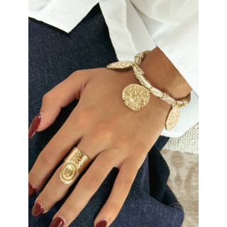 Bracelet Lanelle - Doré/Beige