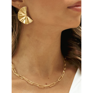 Boucles d'oreilles Piper - Doré