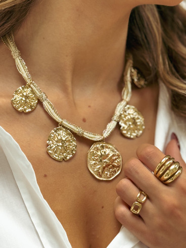 Collier Many - Doré