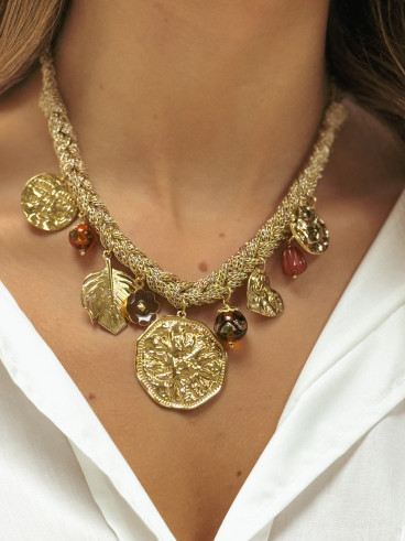Collier Mélida - Doré