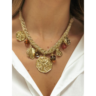 Collier Mélida - Doré