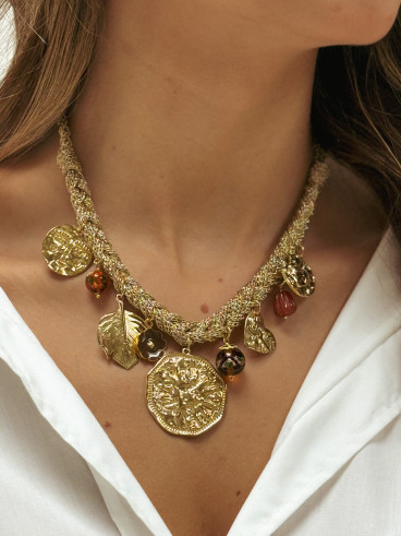 Collier Mélida - Doré