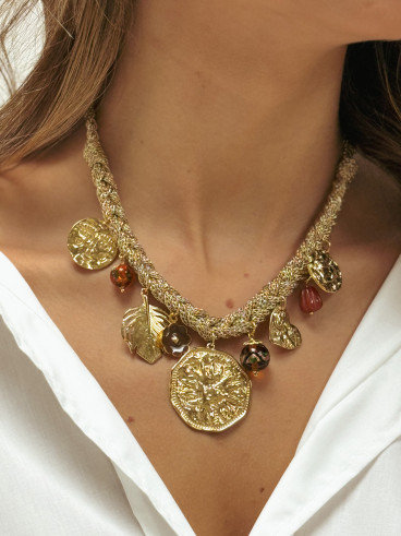 Collier Mélida - Doré