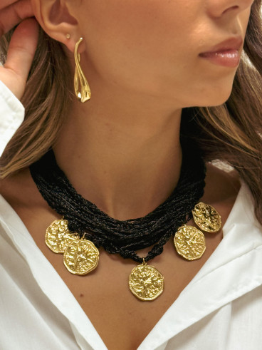 Collier Magniola - Noir
