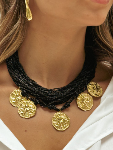 Collier Magniola - Noir