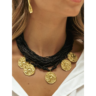 Collier Magniola - Noir