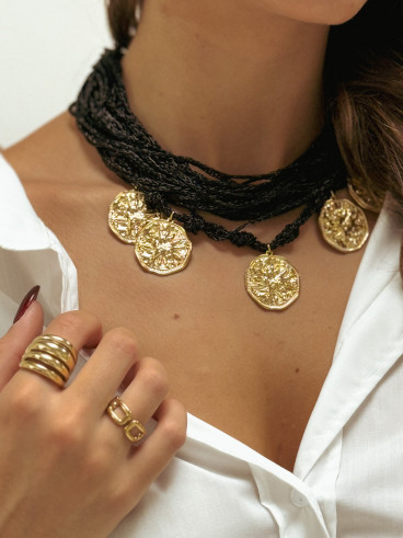 Collier Magniola - Noir