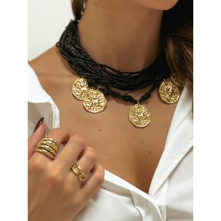 Collier Magniola - Noir