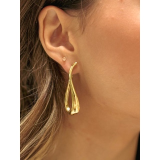 Boucles d'oreilles Laurène - Doré
