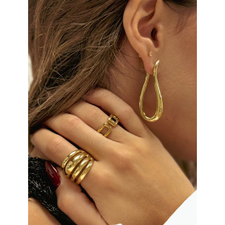 Boucles d'oreilles Laurène - Doré