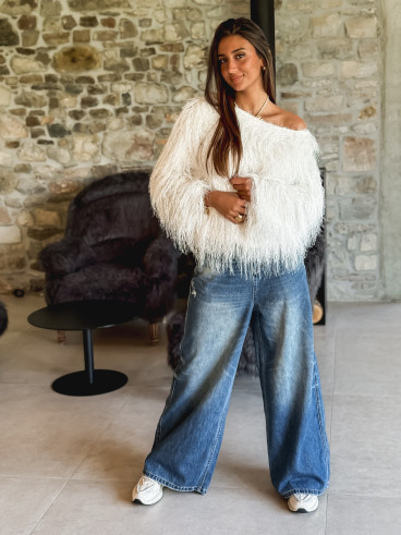 Blouse Medeia - Blanc
