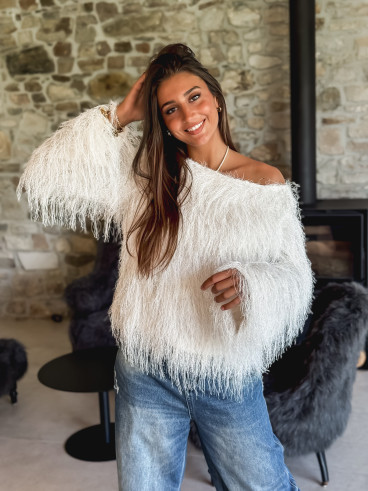 Blouse Medeia - Blanc