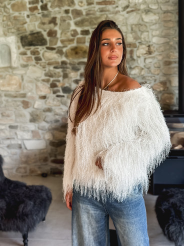 Blouse Medeia - Blanc