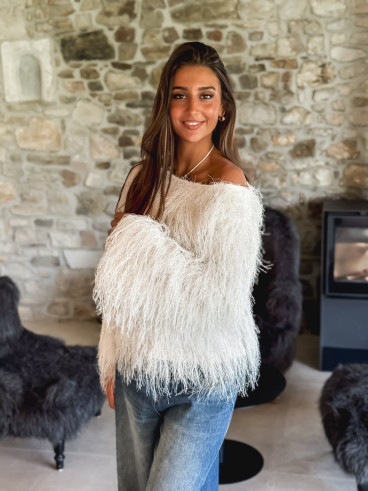 Blouse Medeia - Blanc