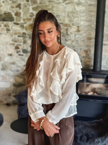 Blouse Diane - Crème