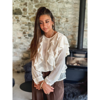 Blouse Diane - Crème