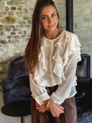 Blouse Diane - Crème