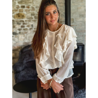 Blouse Diane - Crème
