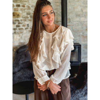 Blouse Diane - Crème