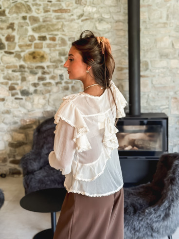 Blouse Diane - Crème