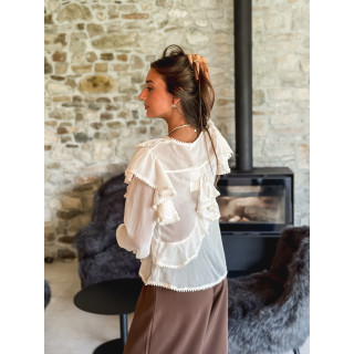 Blouse Diane - Crème