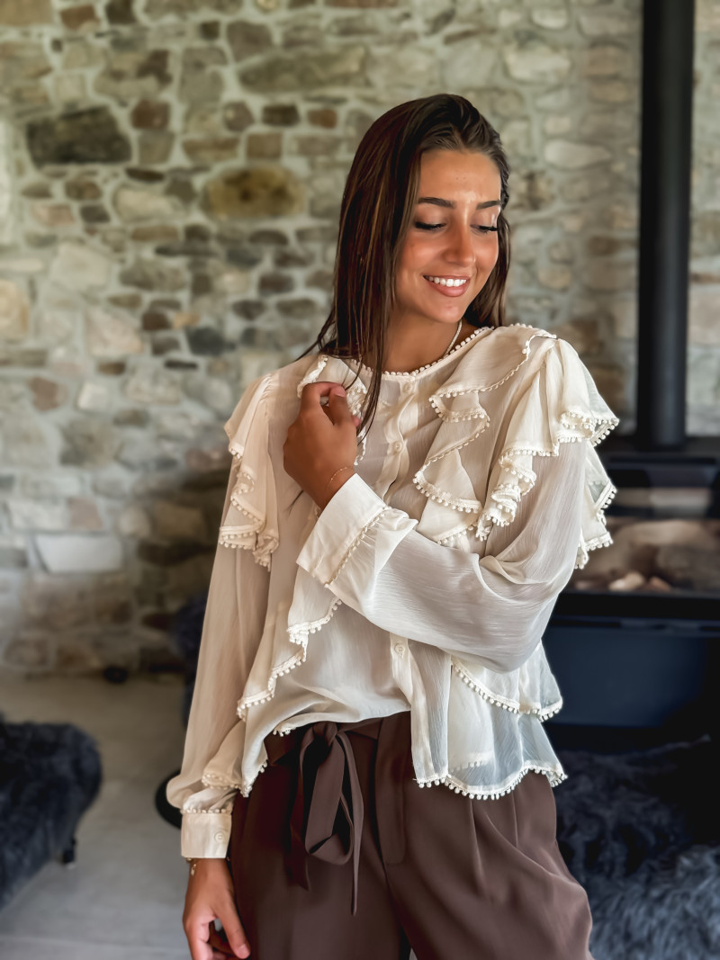 Blouse Diane - Crème