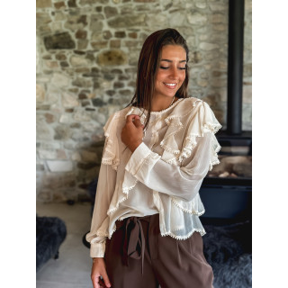 Blouse Diane - Crème