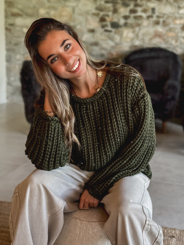 Pull Keylie - Kaki