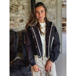 Veste courte Astoria - Noir
