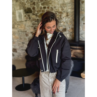 Veste courte Astoria - Noir