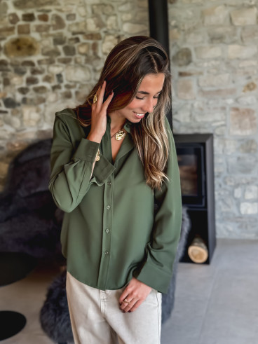 Chemise Enara - Kaki