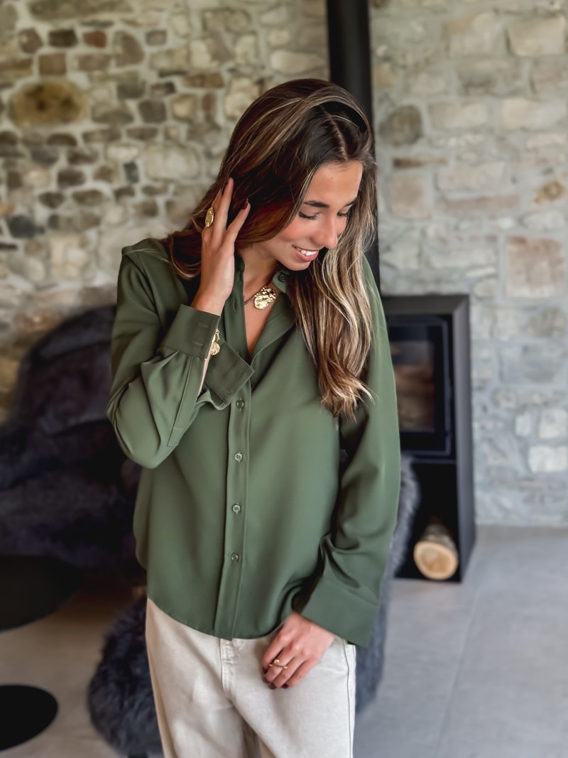 Chemise Enara - Kaki