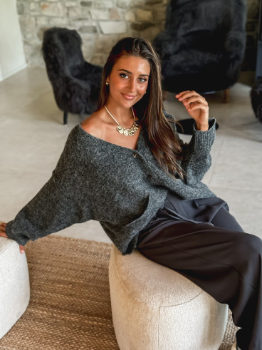 Gilet Gaia - Gris foncé