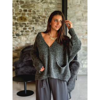 Gilet Gaia - Gris foncé