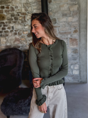 Blouse Milya - Kaki