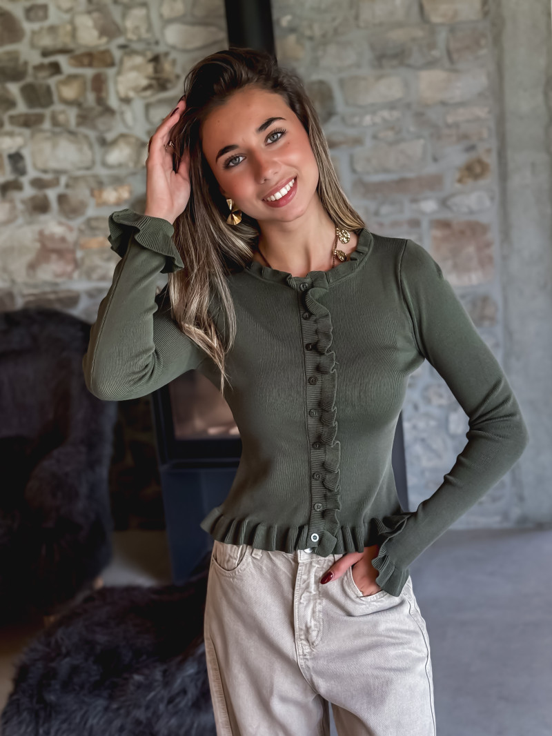Blouse Milya - Kaki