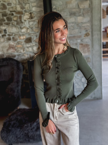 Blouse Milya - Kaki