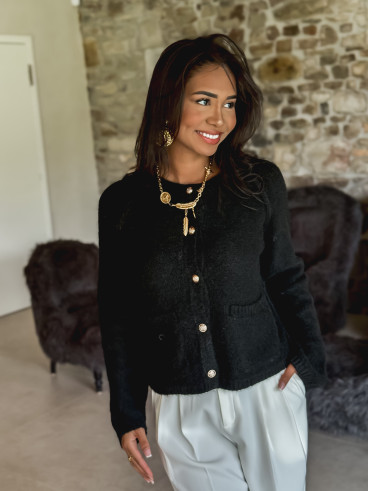 Gilet Marylou - Noir