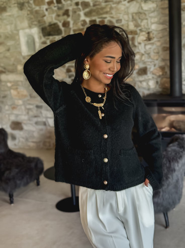 Gilet Marylou - Noir