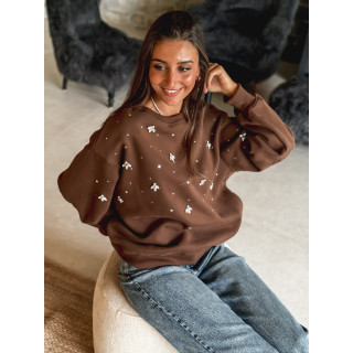 Pull Gioïa - Chocolat